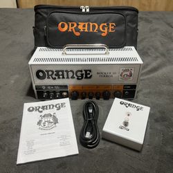 ORANGE Rocker Terror 15 w/ftsw and carry case 