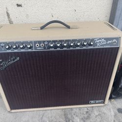 Fender Tone Master Twin Reverb 200W 2x12 Celestion NEO Creamback Amplifier Blonde