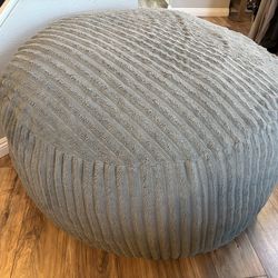 Gray Jumbo Bean Bag Furniture Great Condition