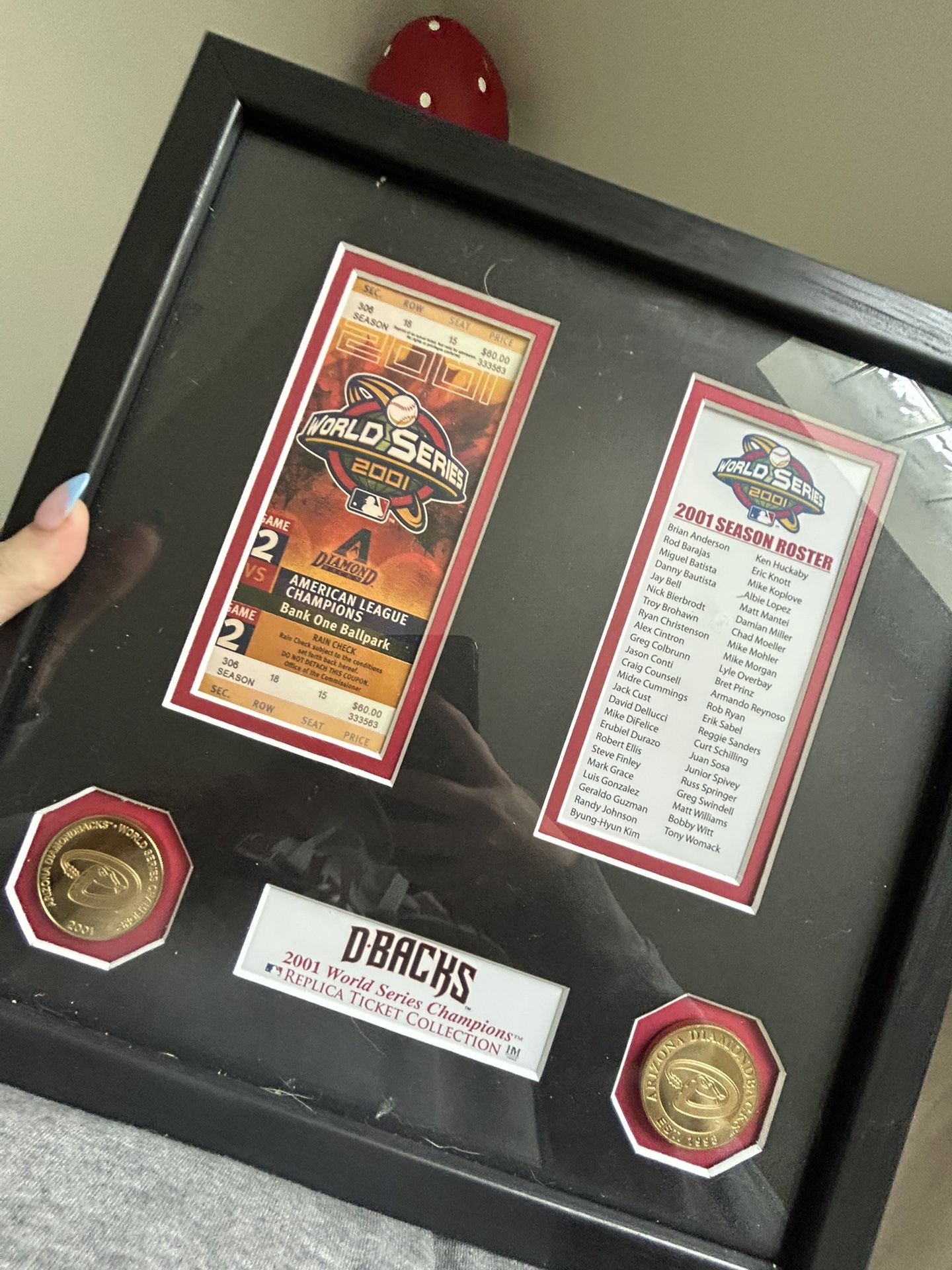 Arizona DiamondBacks World Series Ticket