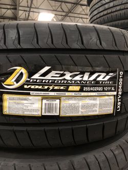 Brand New Tires (1) Lexani Voltec (101 Y) EV Tires (255/40R20XL) (Single) ($129)