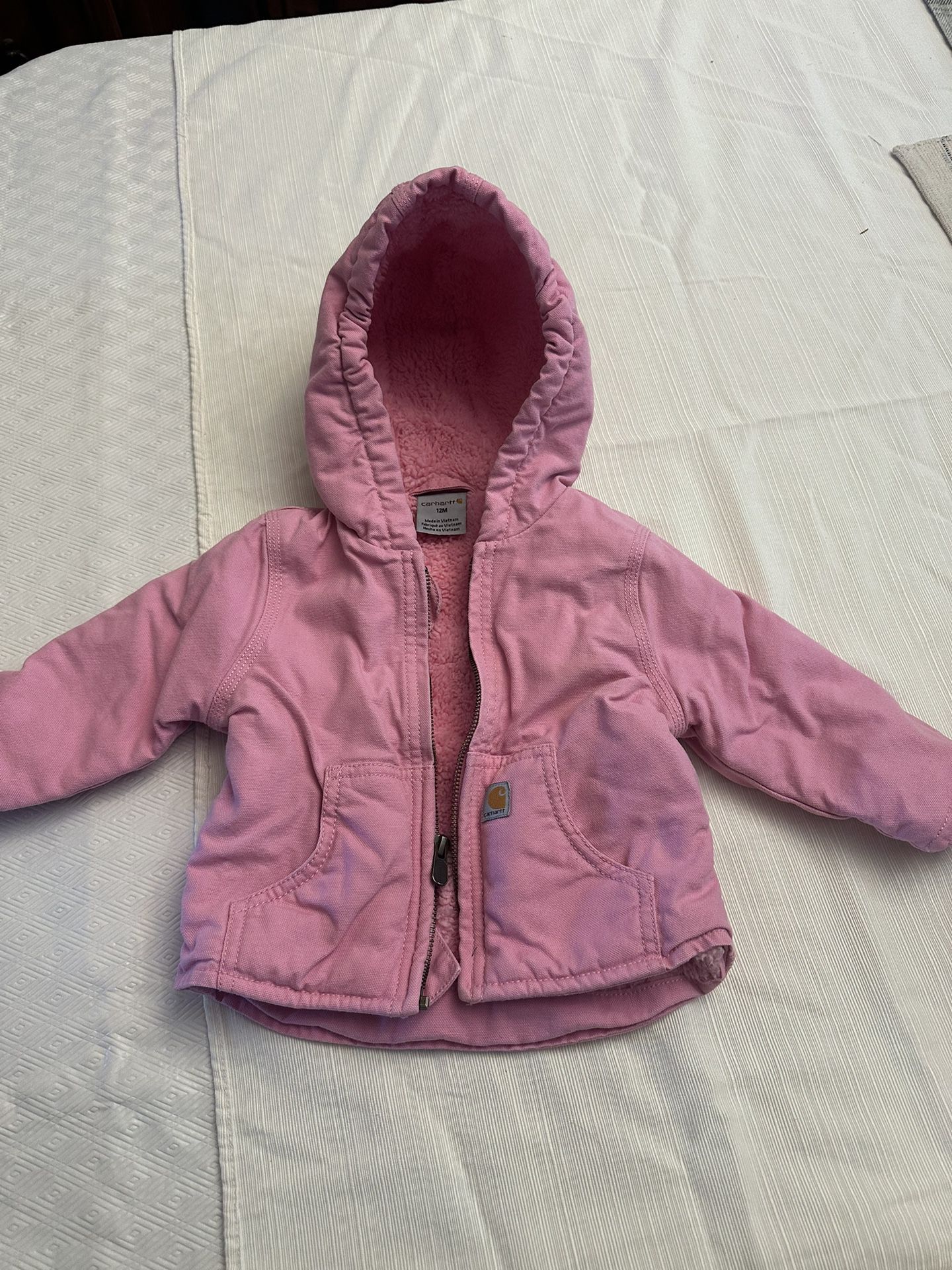 Pink Carhartt Jacket 12M