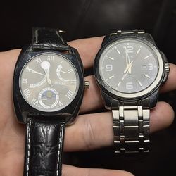 Nice 👌🏼 !! (2) Men's Watches for One Low price !