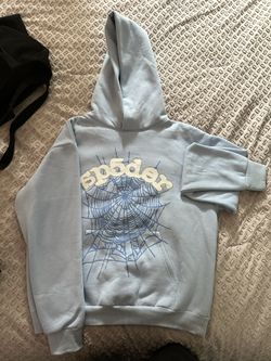 Spider Hoodie BABY BLUE
