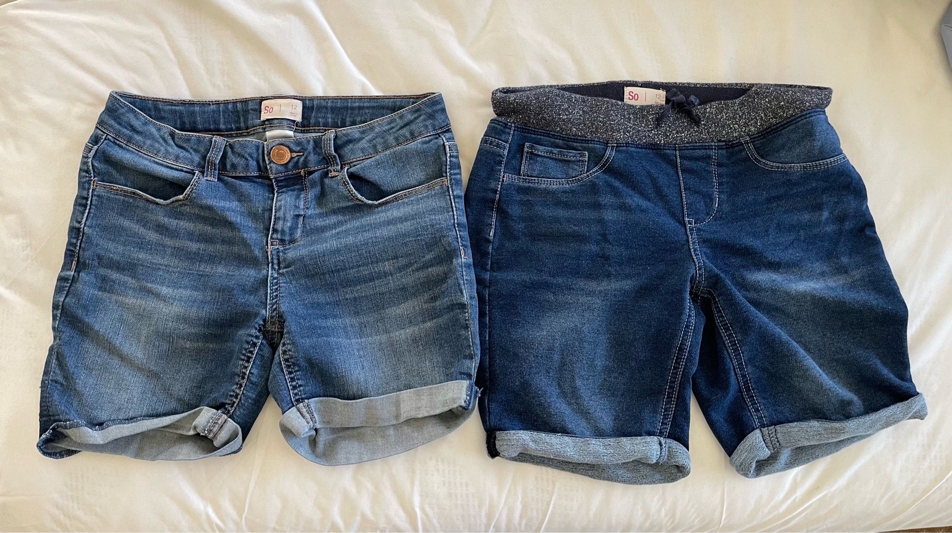 Girls shorts size 12