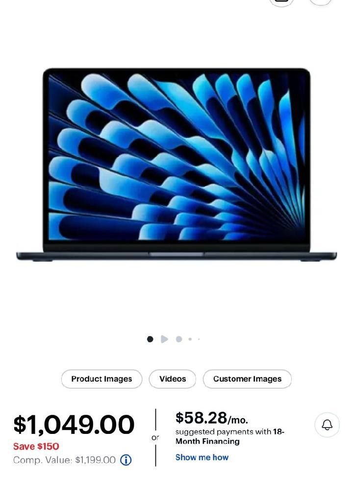 Apple - MacBook Air 13-inch Laptop - Apple M4 chip