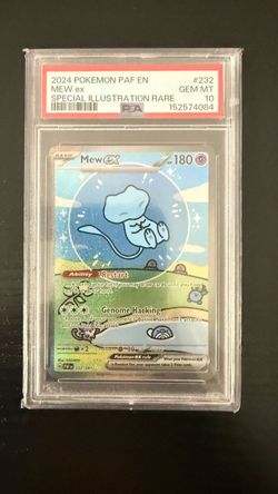 Mew ex PSA 10 Special Illustration Rare #232