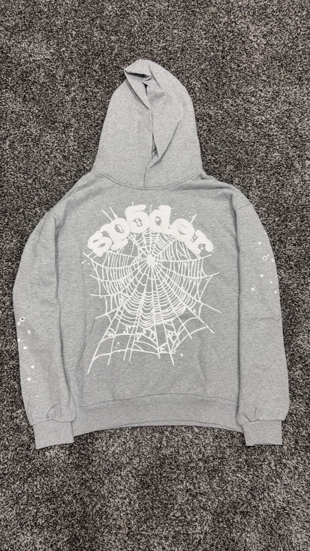 Grey Spider Hoodie