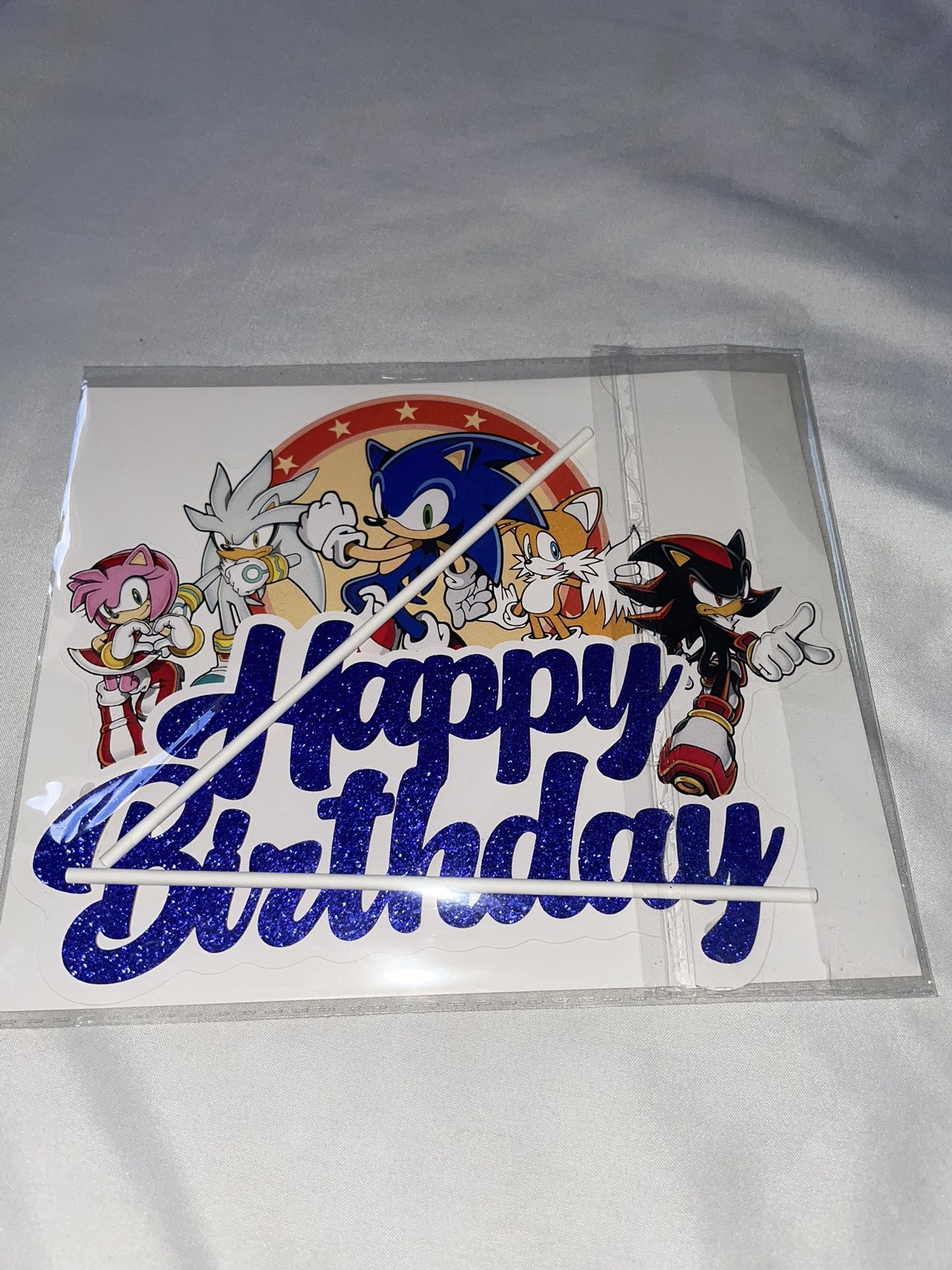 Top Cake Sonic birthday 