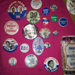 Presidential Campaign Buttons