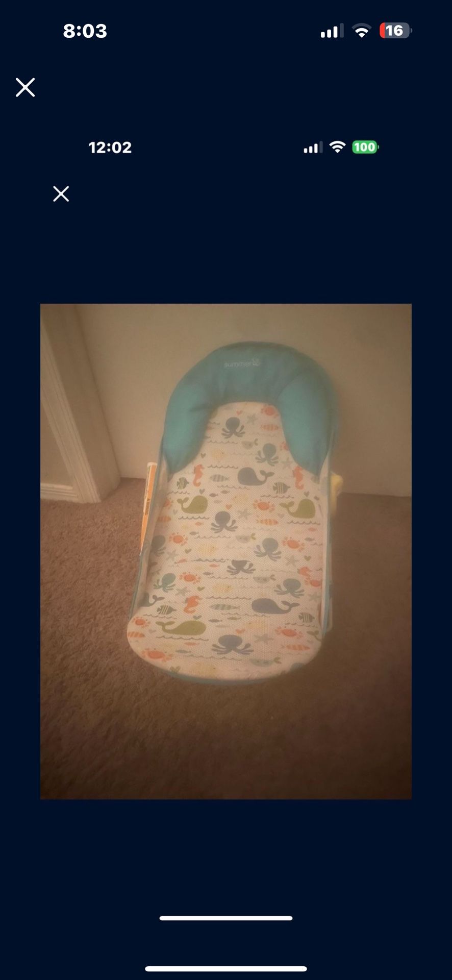 Baby bath tub