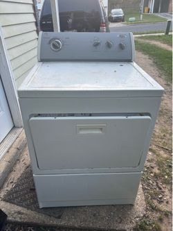 Broken Washer And Dryer