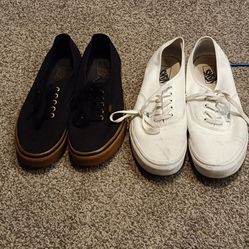 Men Vans Sz 12 Both Prs  $20