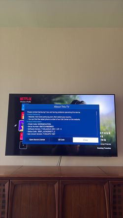 Samsung 55” TV