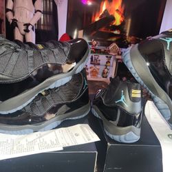 Jordan 11 Gamma Blue Deadstock W/receipt Nike Adidas Supreme 100% AUTHENTIC!
