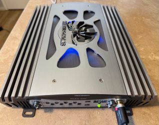 Old school Car Amp SoundStream Picasso Series Tarantula Logo Class AB 4 channel bridge mode 2channel 400watts rms perfect for midrange midbass midhigh
