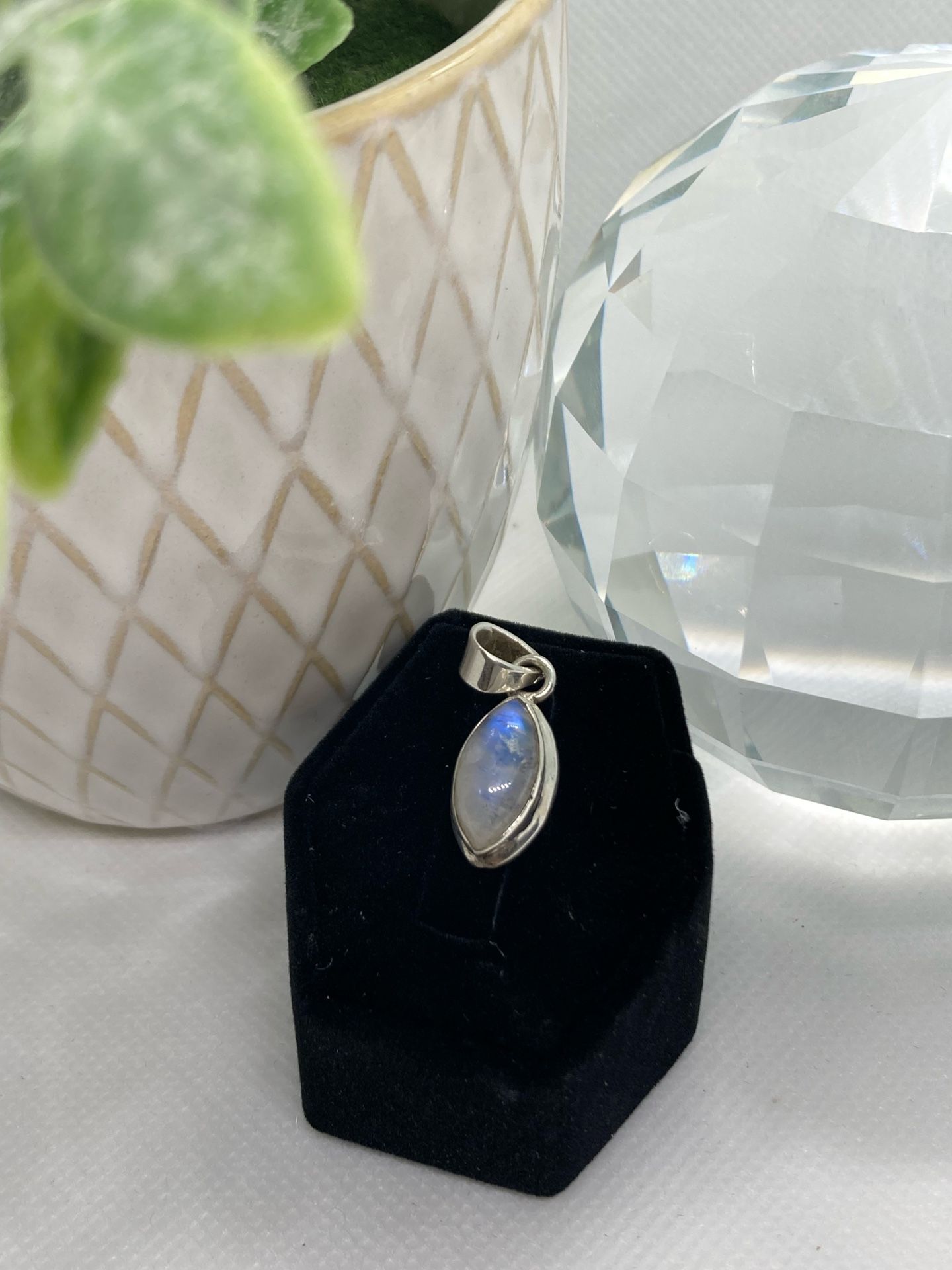 Moonstone marquee Pendant