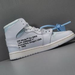 Jordan 1 High Off White White 13