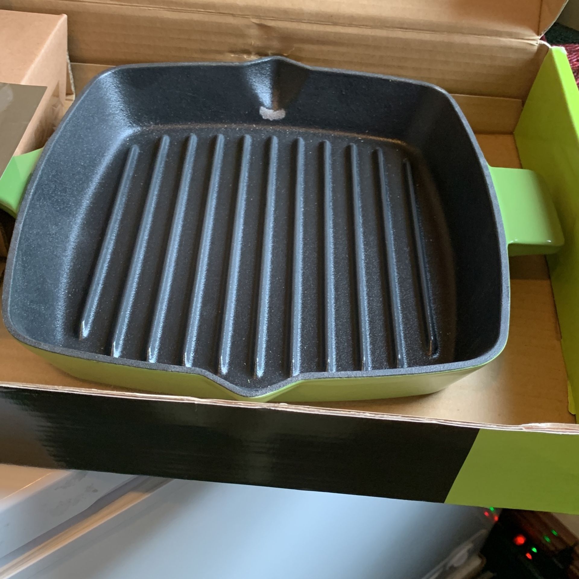 Cast Iron Cookware New Packed Grill Pan