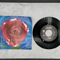 Peter Gabriel “Big Time” 45 Vinyl Record