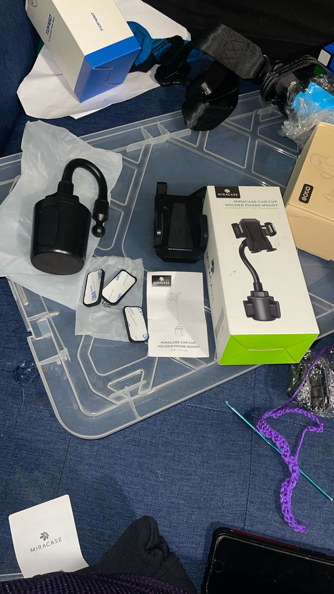 Car Cup Holder Phone Mount