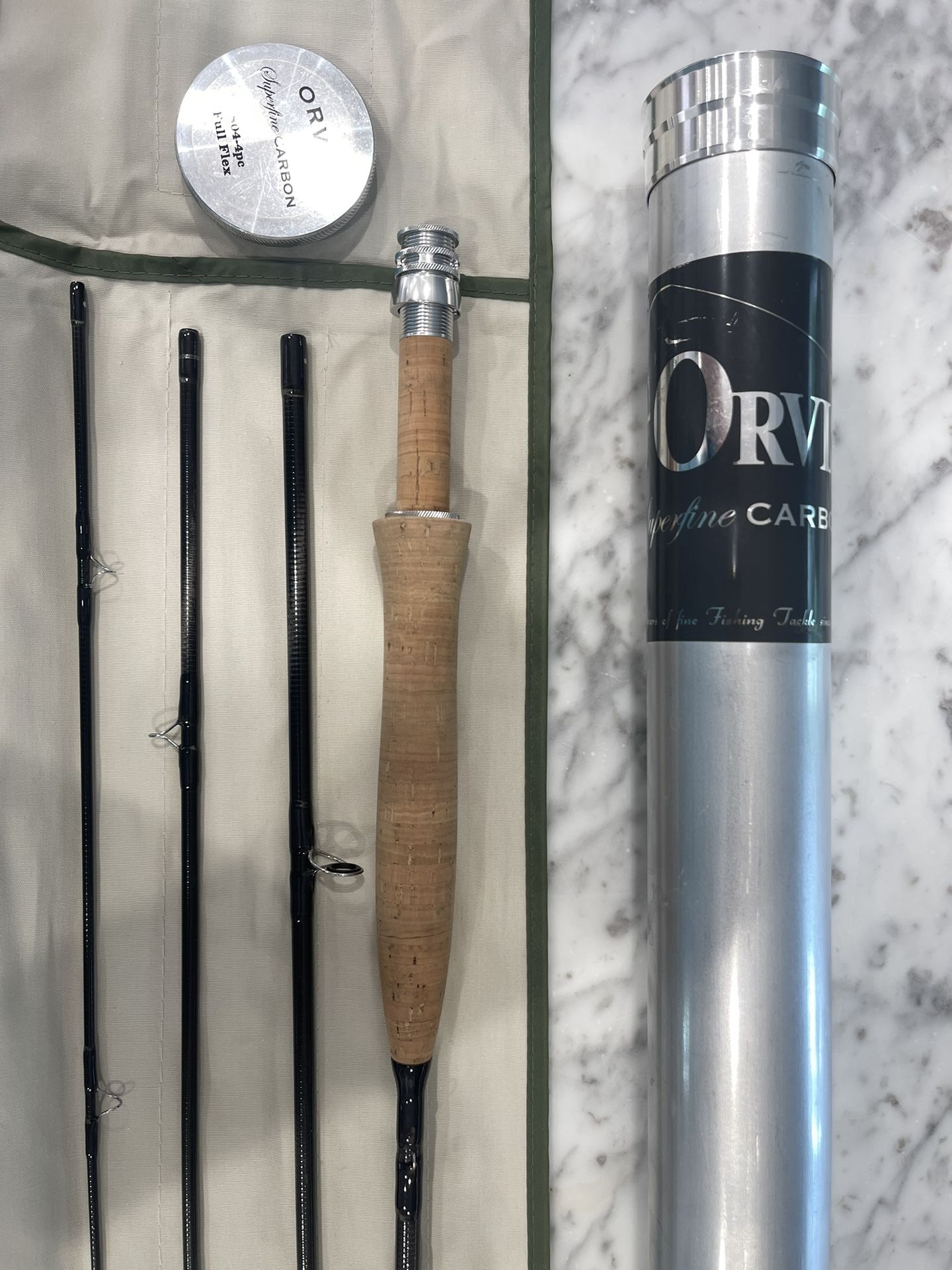 Orvis Superfine Carbon 804 Full Flex Fly Rod