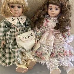Porcelain  Dolls