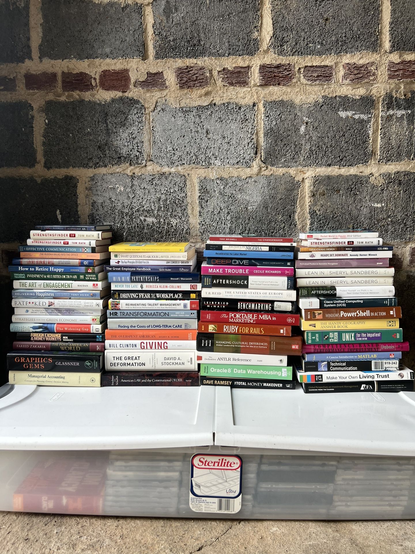 Collection Of Various Books
