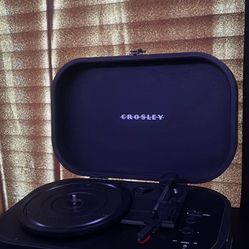 Crosley CR8009B Discovery Turntable - Like New, Bluetooth, & Portable