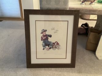 Vintage Norman Rockwell "Mysteriouus  Malady"