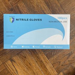 Nitrile Gloves 100Pcs