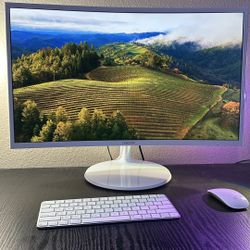 Mac Mini Desktop- includes Samsung 27” Curved monitor, Mac Mini (M2), Keyboard, Magic Mouse 🖥️⌨️