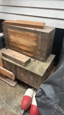Blocks of wood
