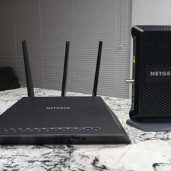 Netgear Nighthawk Cable Modem with WiFi Router 