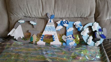 Custom party letters