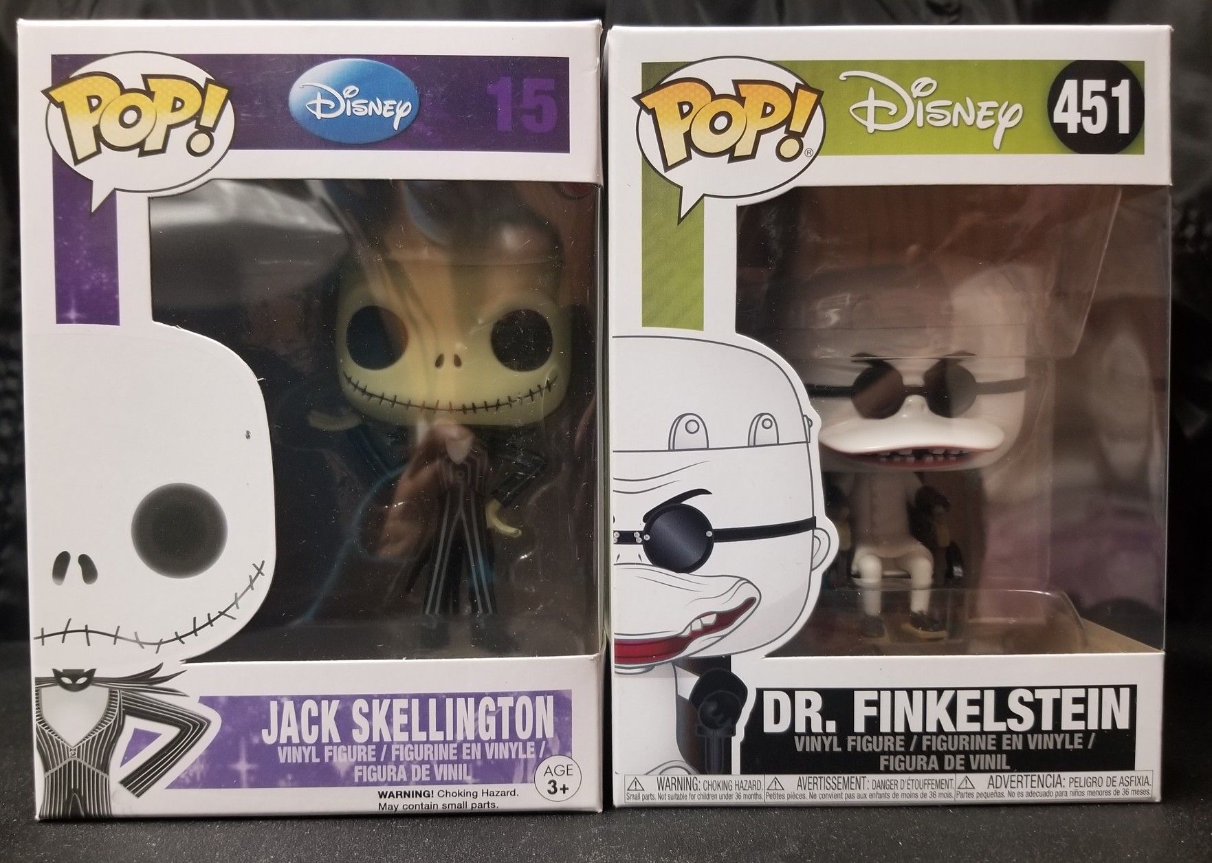 Nightmare before christmas funko pop lot