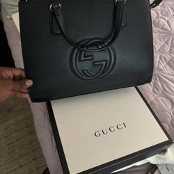 Gucci Women's Soho Leather Satchel black