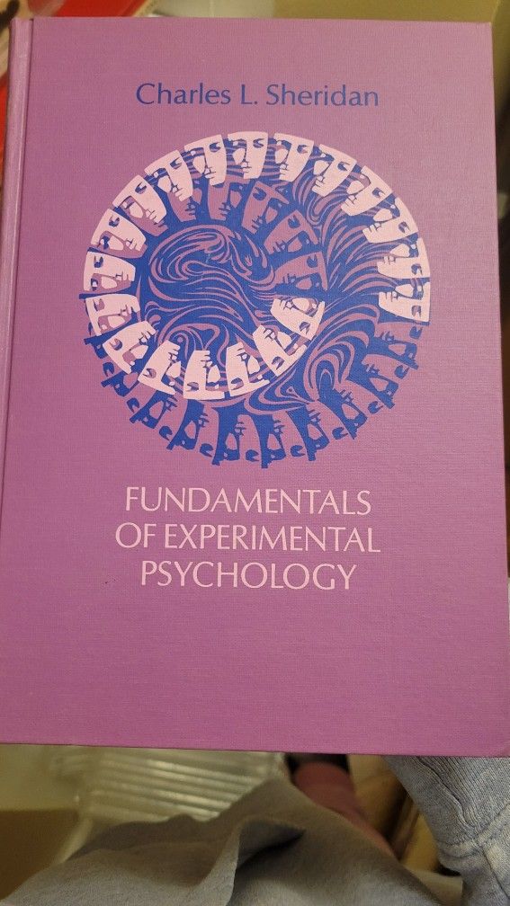 Hardback book fundamentals of psychology