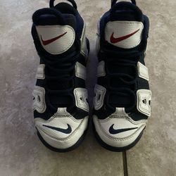 Kids Nike Air Uptempo Olympics Size 1Y 