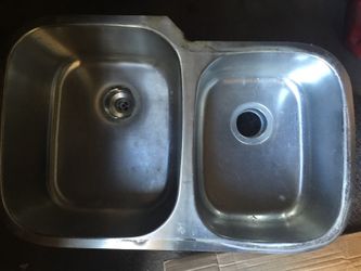 Kitchen Undermount sink for granite butcher block