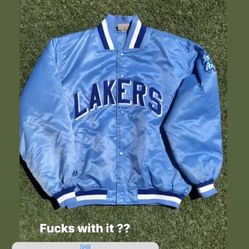 90s Rare Lakers Jacket 