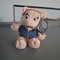 Harley Davidson bean bag PUNKY plush toy 1997 NWT