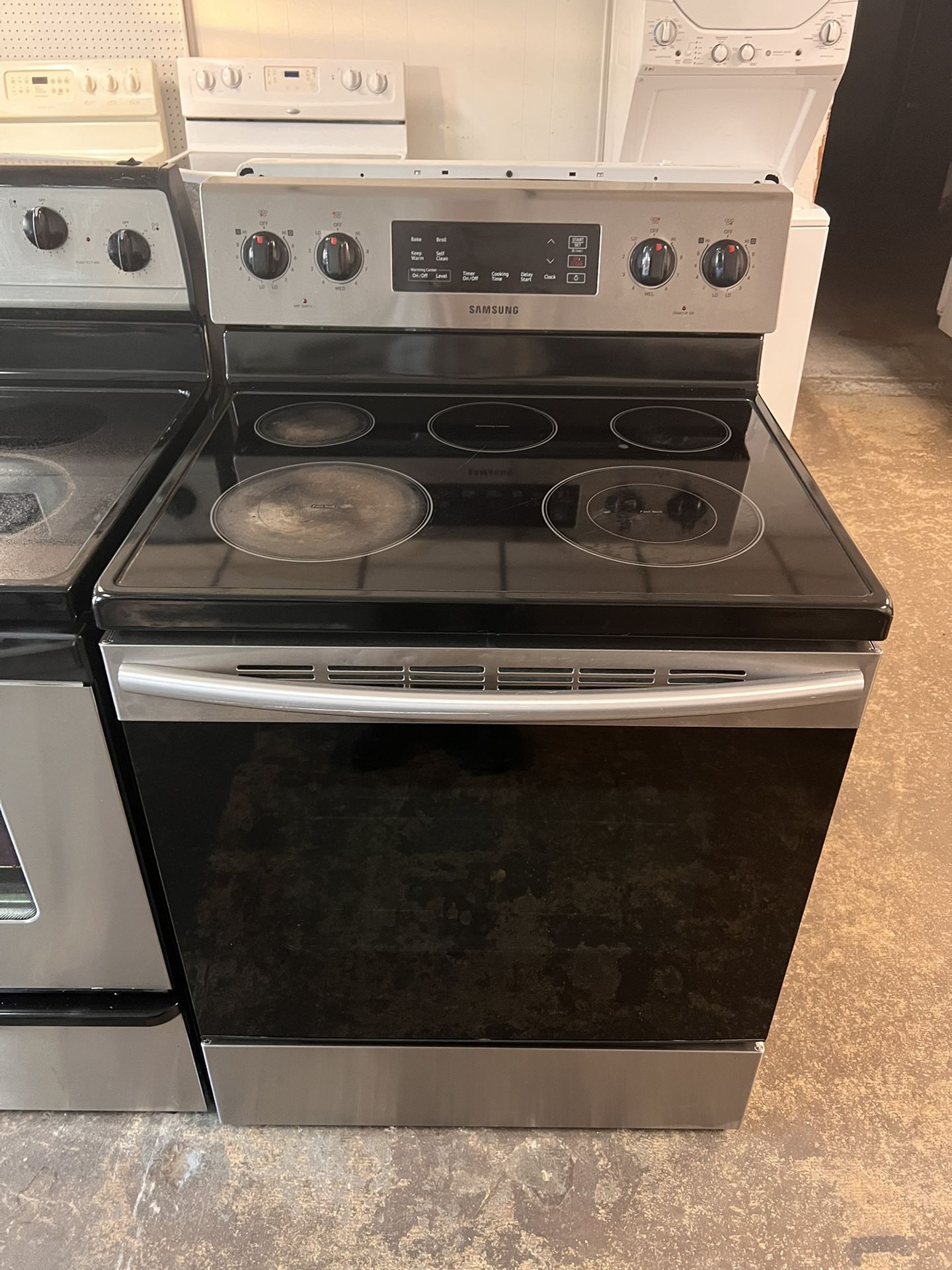Samsung Flat Top Stove Pre Owned Clean And Working Good 