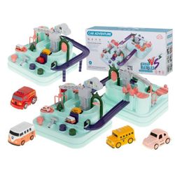INTERACTIVE DOUBLE CAR OBSTACLE COURSE (FOR 2 PLAYERS)