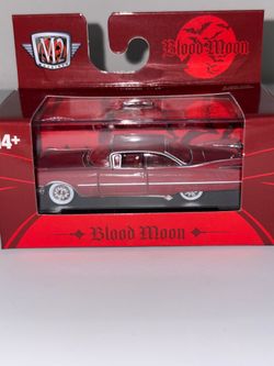 Exclusive Halloween Edition M2 Machines Wrong Turn 1969 Plymouth Road Runner and Blood Moon 1959 Cadillac Series 62