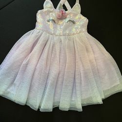 Unicorn Toddler Dress