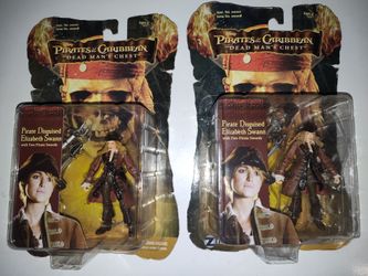 2 Pirates of the Caribbean toys
