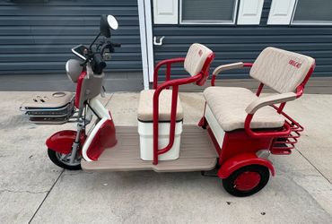 Awesome Brand New 60v Electric Mini Golf Cart Trike / 3 wheel Moped