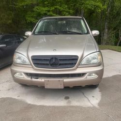 Ml320 Mercedes Benz
Yr: 2002
