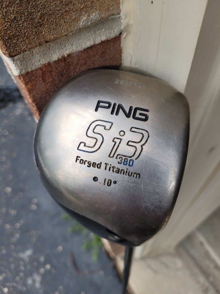 Ping Si3 380 Forged Titanium Driver
